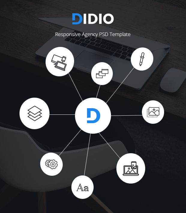 Didio | Responsive Agency PSD Template - 1